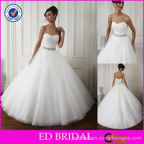 2015 China Made To Order Tulle Cheap Wedding Dresses For Sale Online
